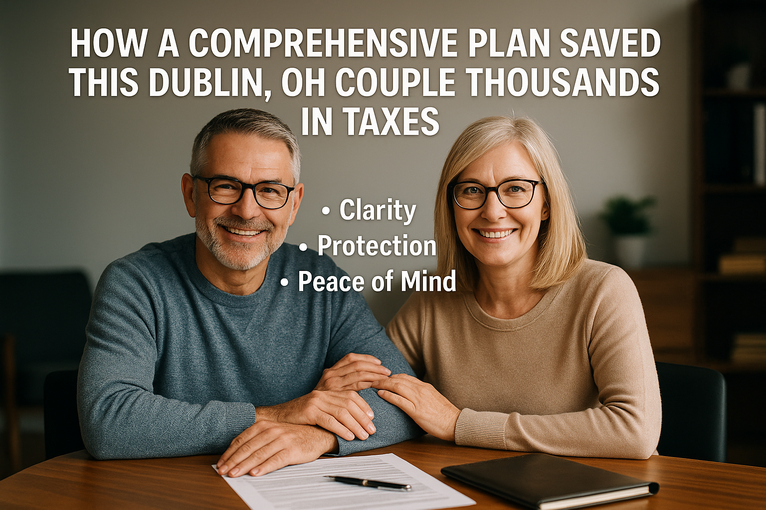 How a Comprehensive Plan Saved This Dublin, OH Couple Thousands in Taxes